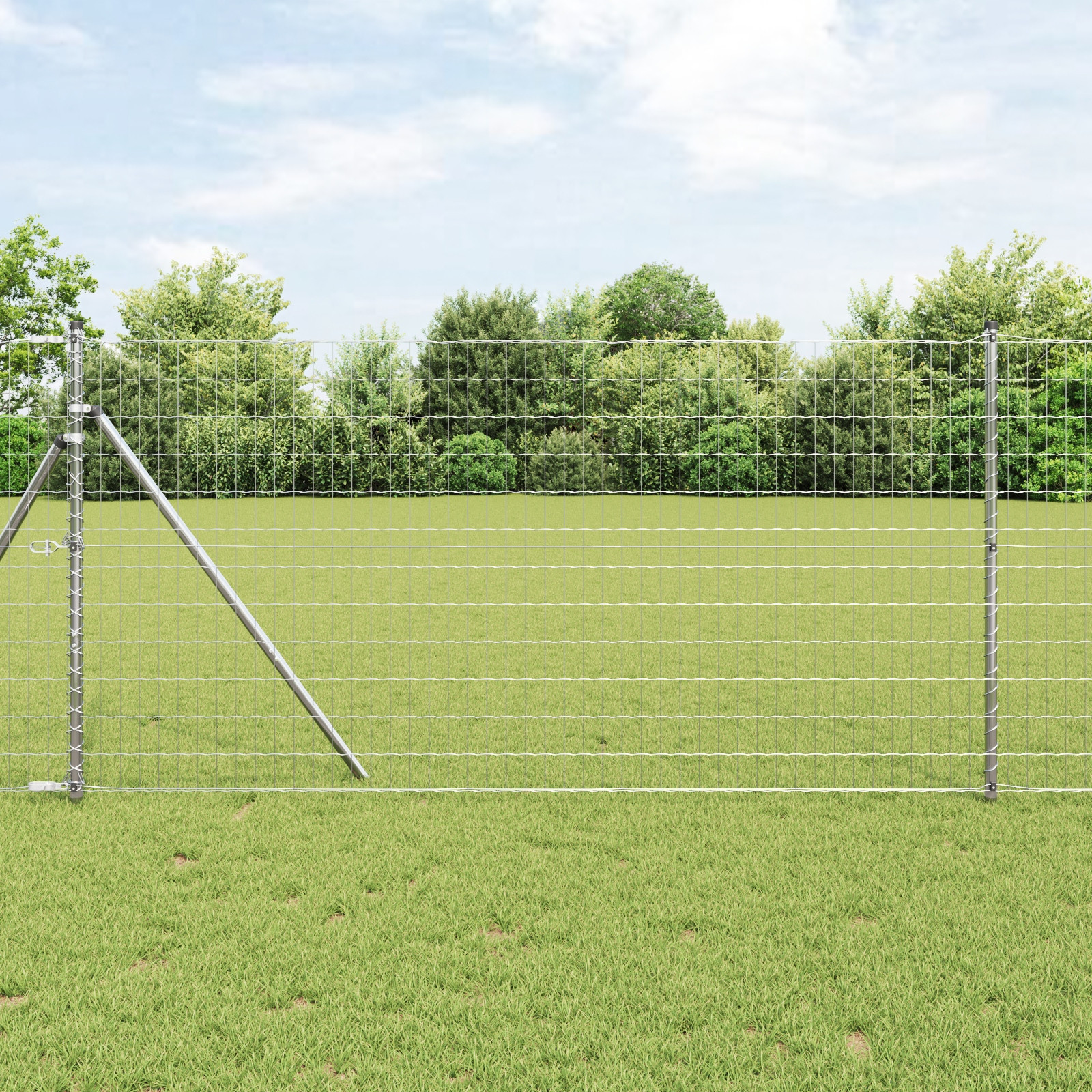 Euro Fence 1x10 m ze stali ocynkowanej – Nowoczesne ogrodzenie dla Twojego ogrodu