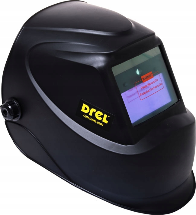 Przyłbica spawalnicza DREL DWM-0600 – Profesjonalna ochrona dla spawaczy