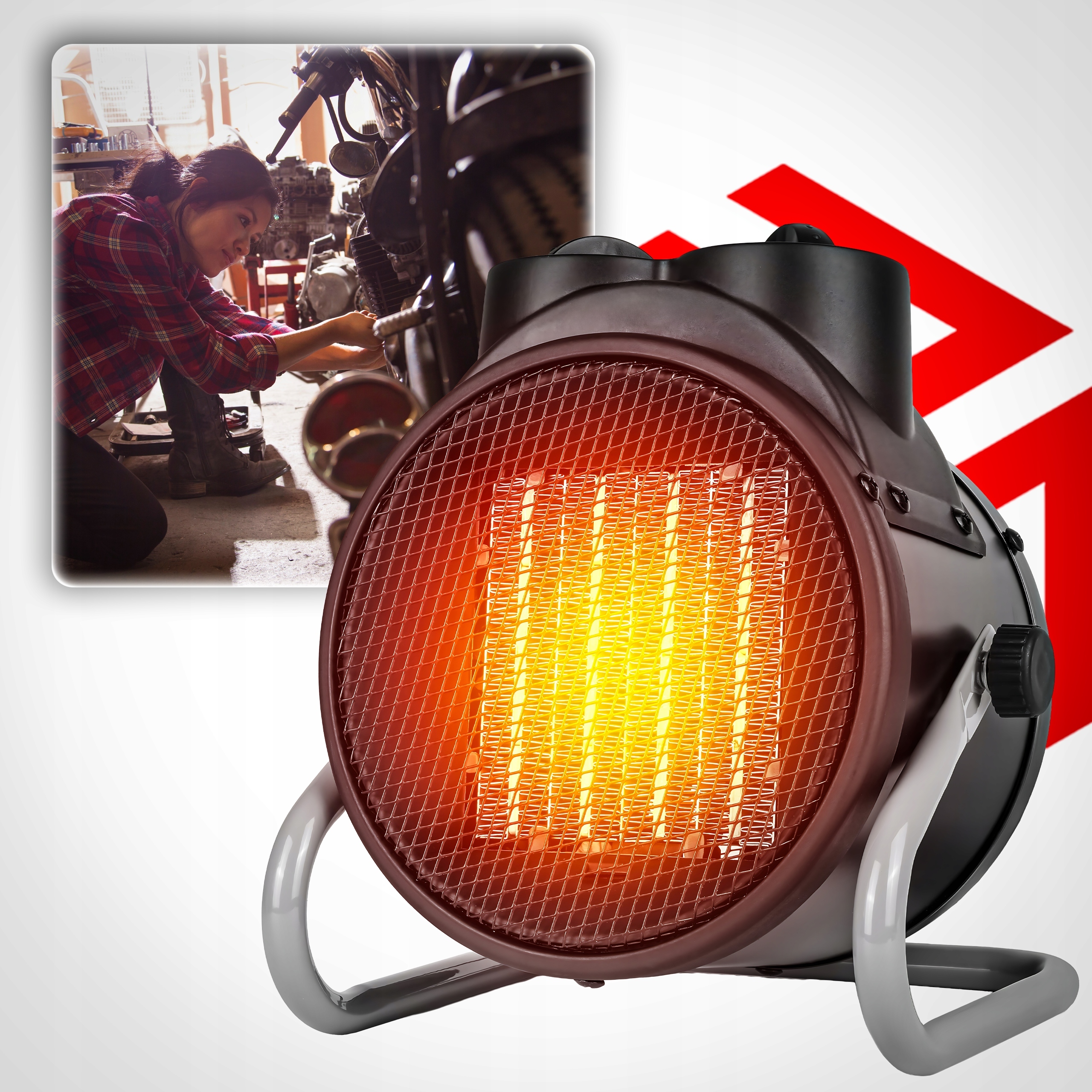 Gdzie najlepiej wykorzystać nagrzewnicę 2kW?