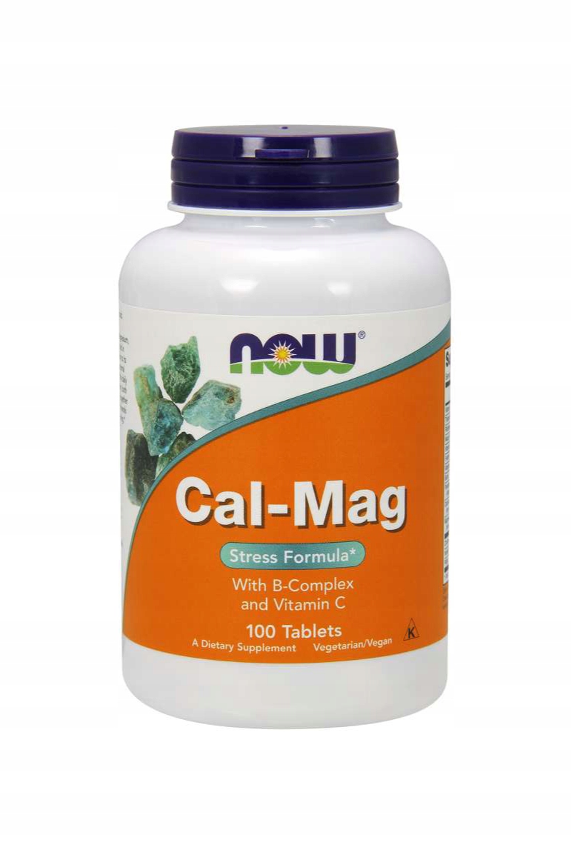 NOW Foods Cal-Mag Stress Formula – Wsparcie dla zdrowia i równowagi emocjonalnej
