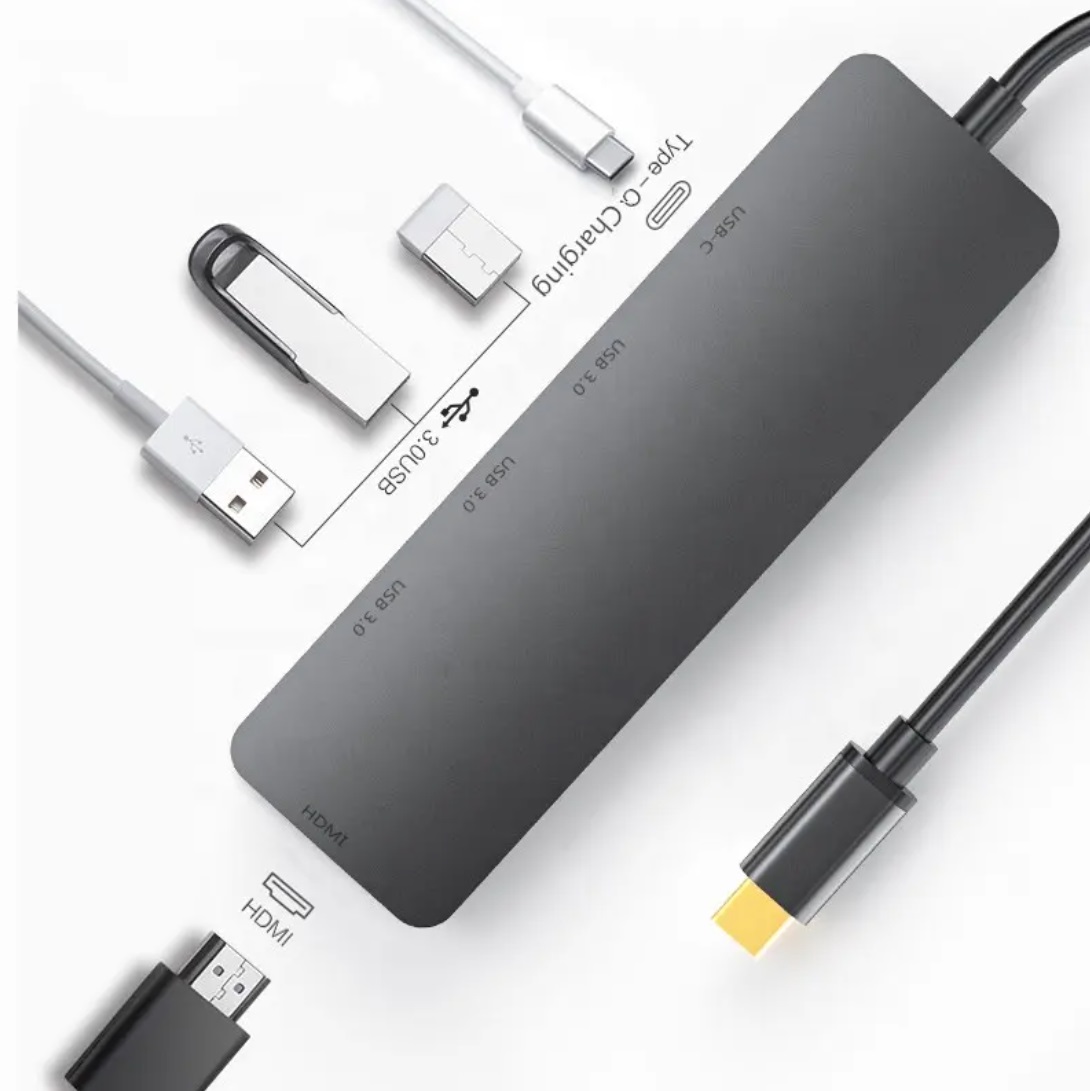 Stacja Dokująca HUB USB-C HDMI 4k 3x USB 3.0 5Gbps PD dla Windows MacBook – Wydajność i wszechstronność w jednym