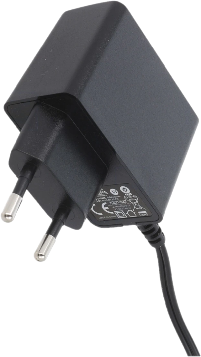 Wtyczkowy zasilacz 12V/1A/12W z wtykiem DC 2.5x5.5