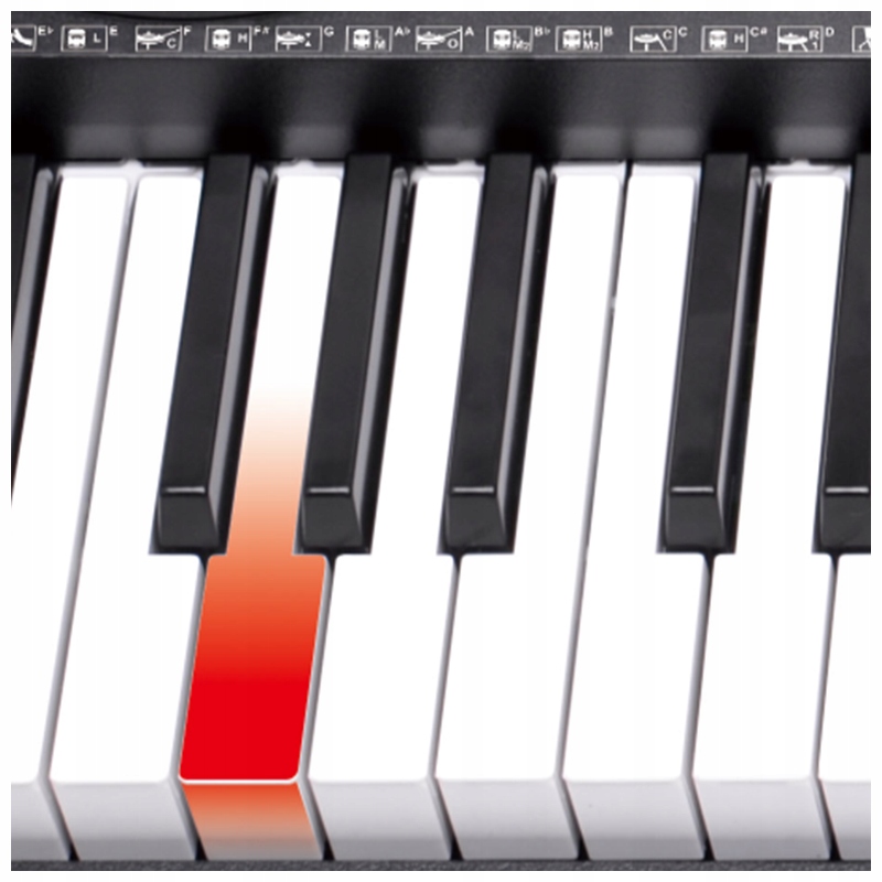 Wysokiej jakości keyboard edukacyjny dla młodych muzyków
