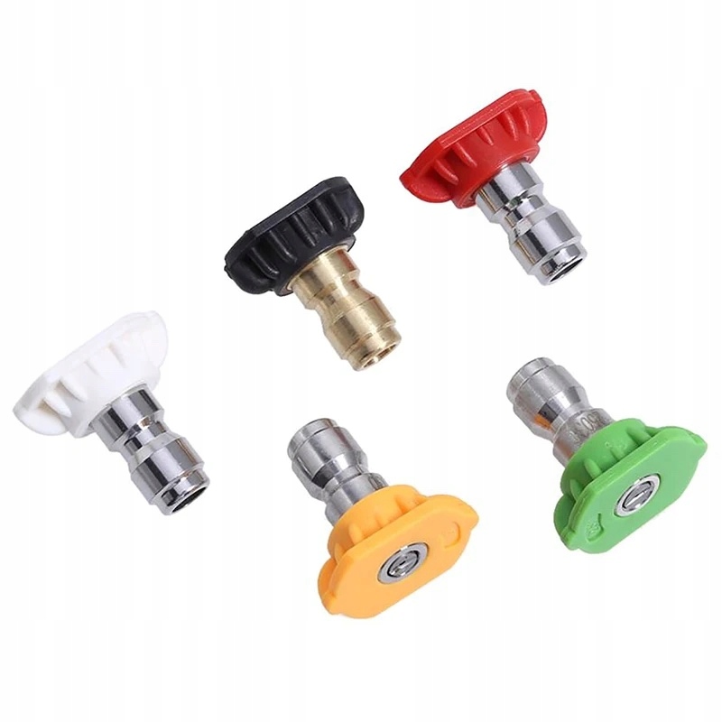 Różnorodność dysz do skutecznego czyszczenia