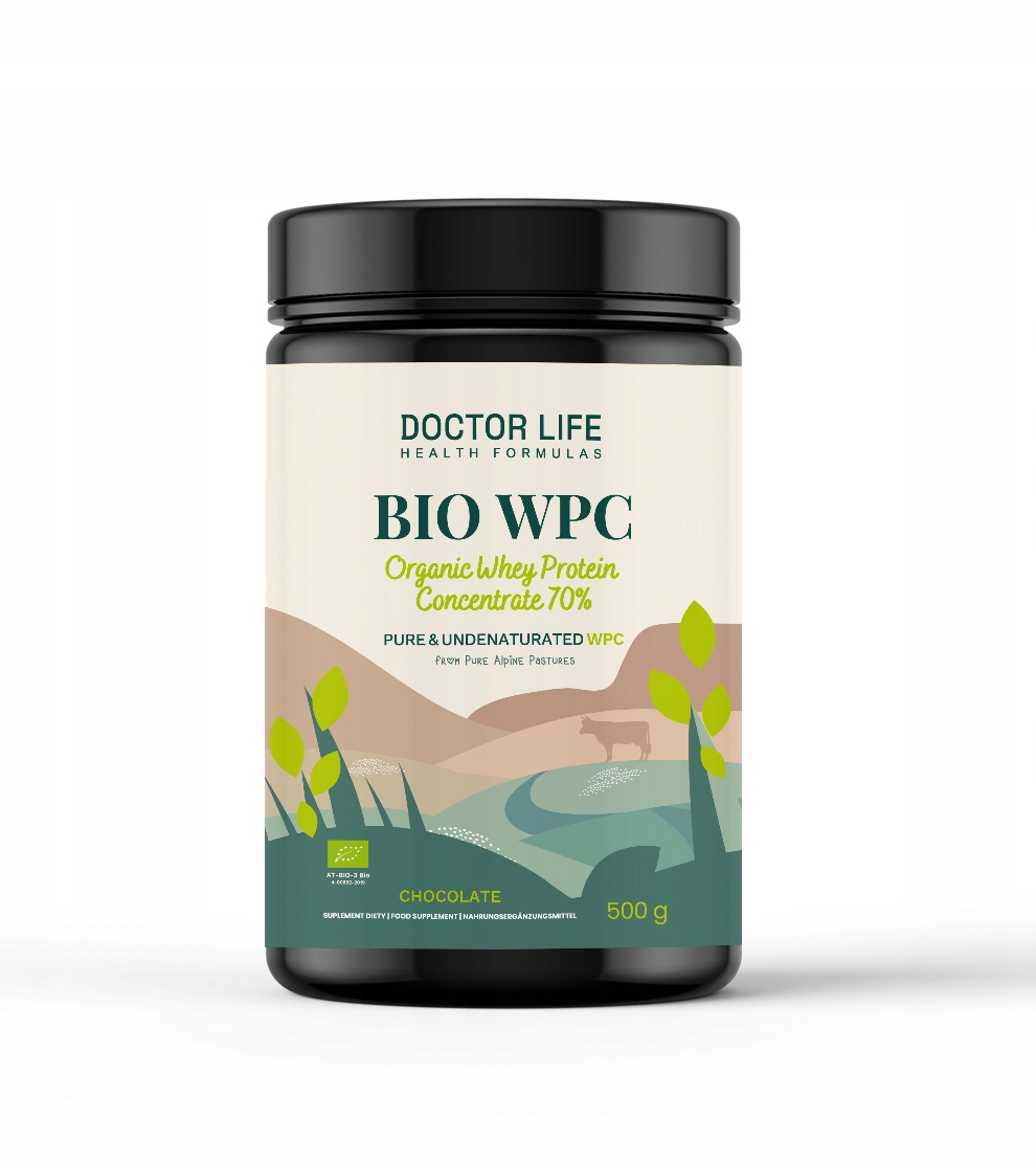DOCTOR LIFE Whey Protein – Czekoladowa odżywka białkowa dla aktywnych