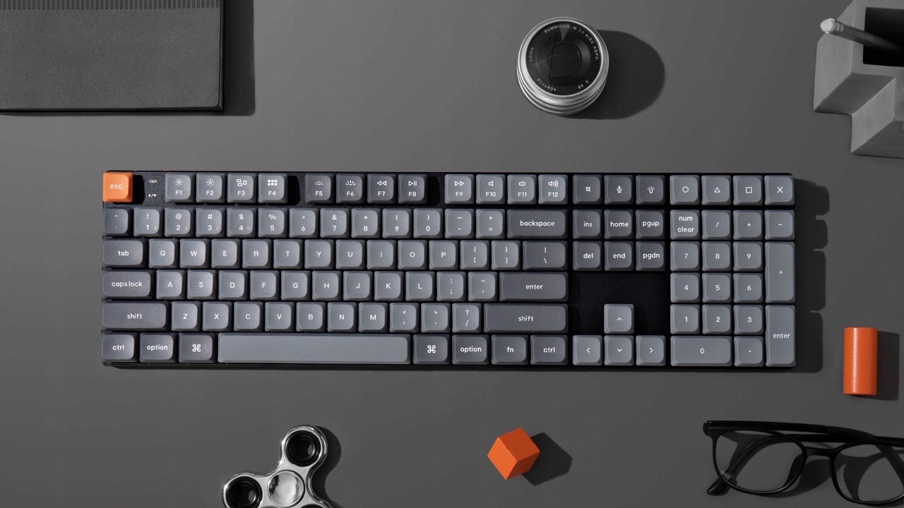 Klawiatura mechaniczna Keychron K5 Max Full Size Brown Switch Black – Idealne połączenie stylu i funkcjonalności