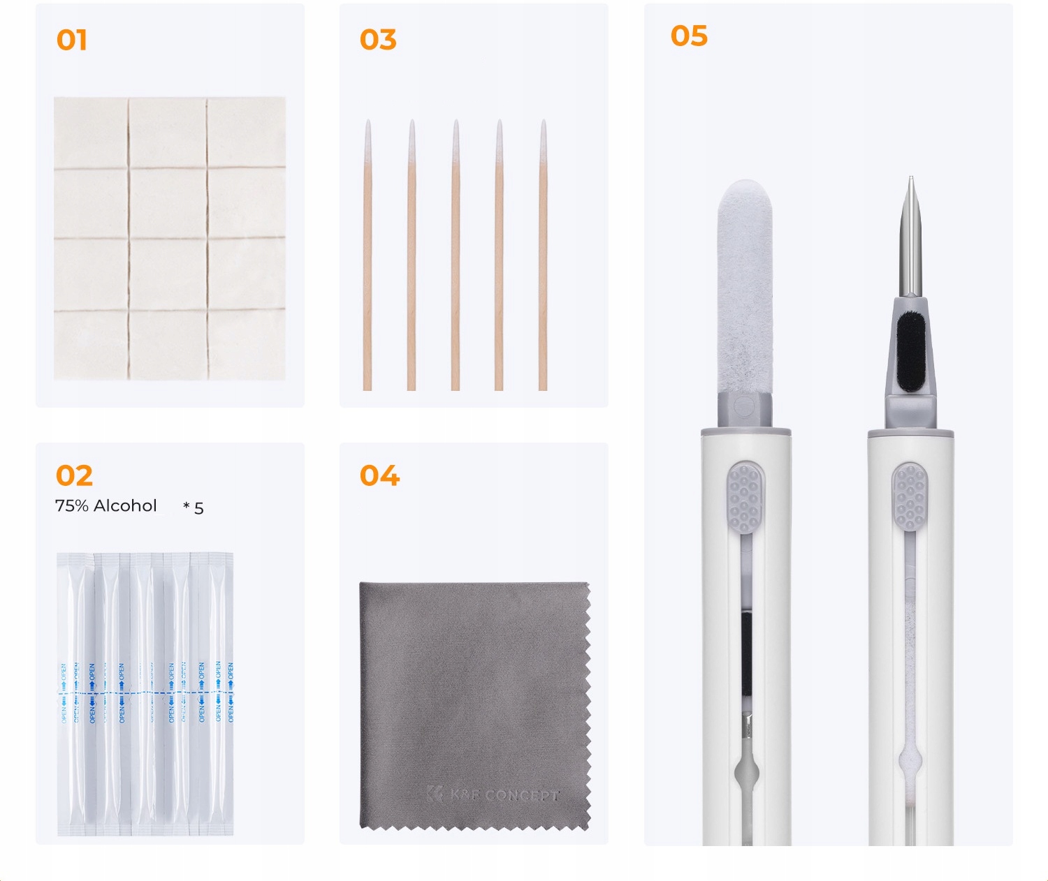 Zaawansowane funkcje czyszczenia 5w1