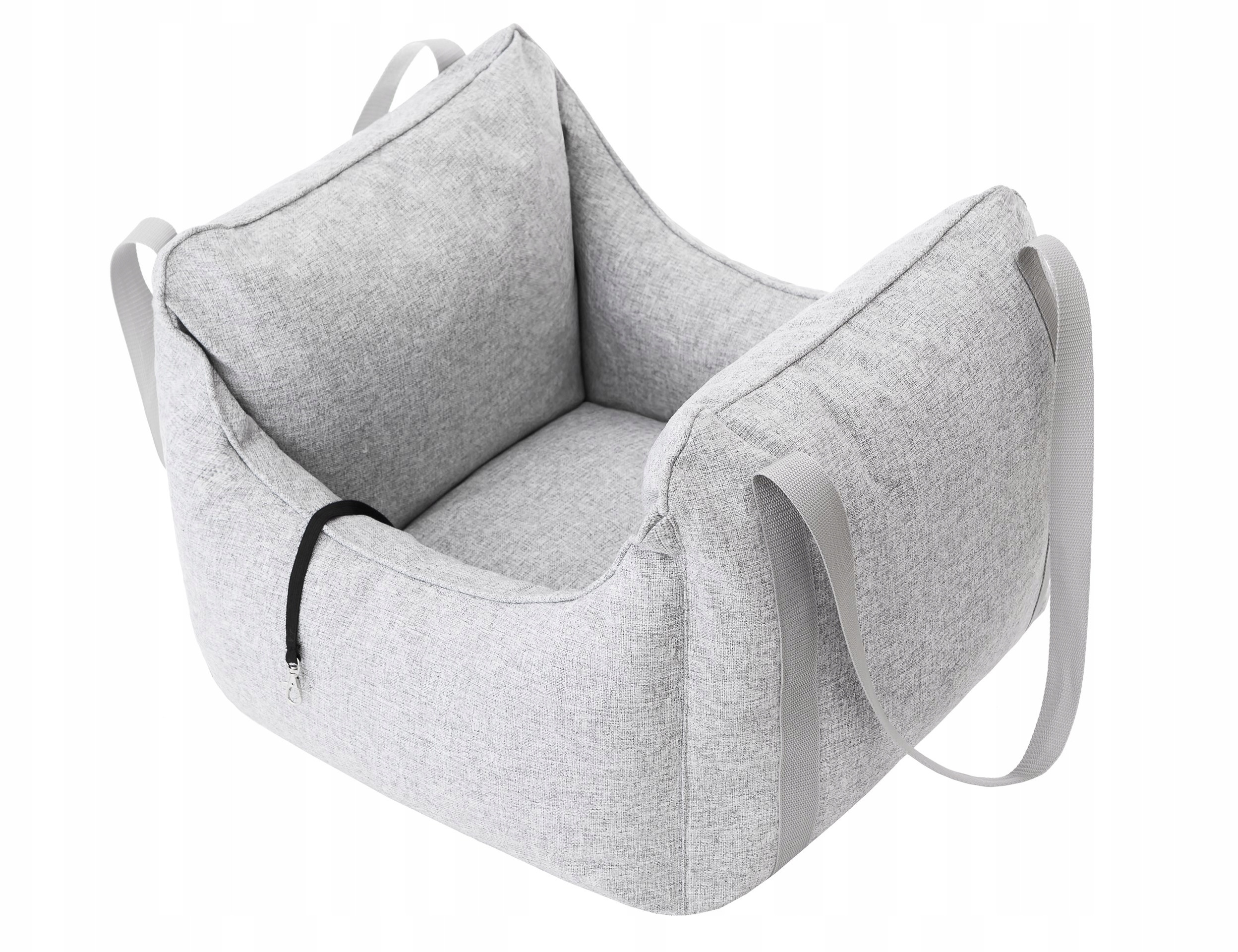 Fotelik samochodowy DOGGY FOTELIK ONE POPIEL INARI – Bezpieczny transport dla Twojego pupila