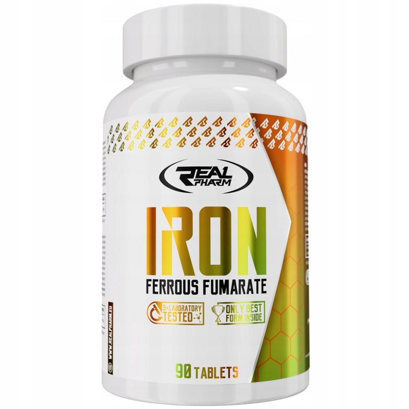 Real Pharm Iron 90tabs – Suplement diety dla zdrowia i energii