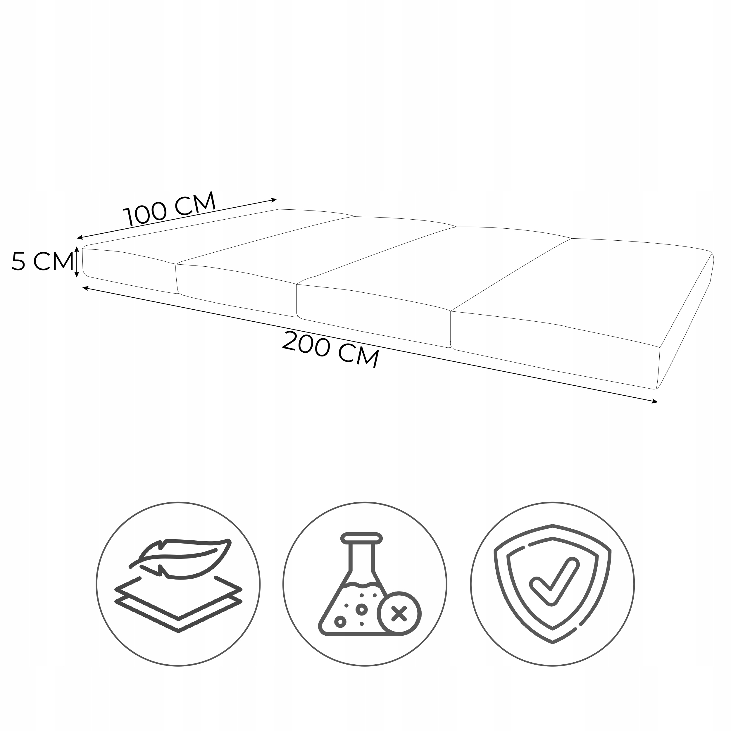 Higieniczny materiał – łatwy do czyszczenia