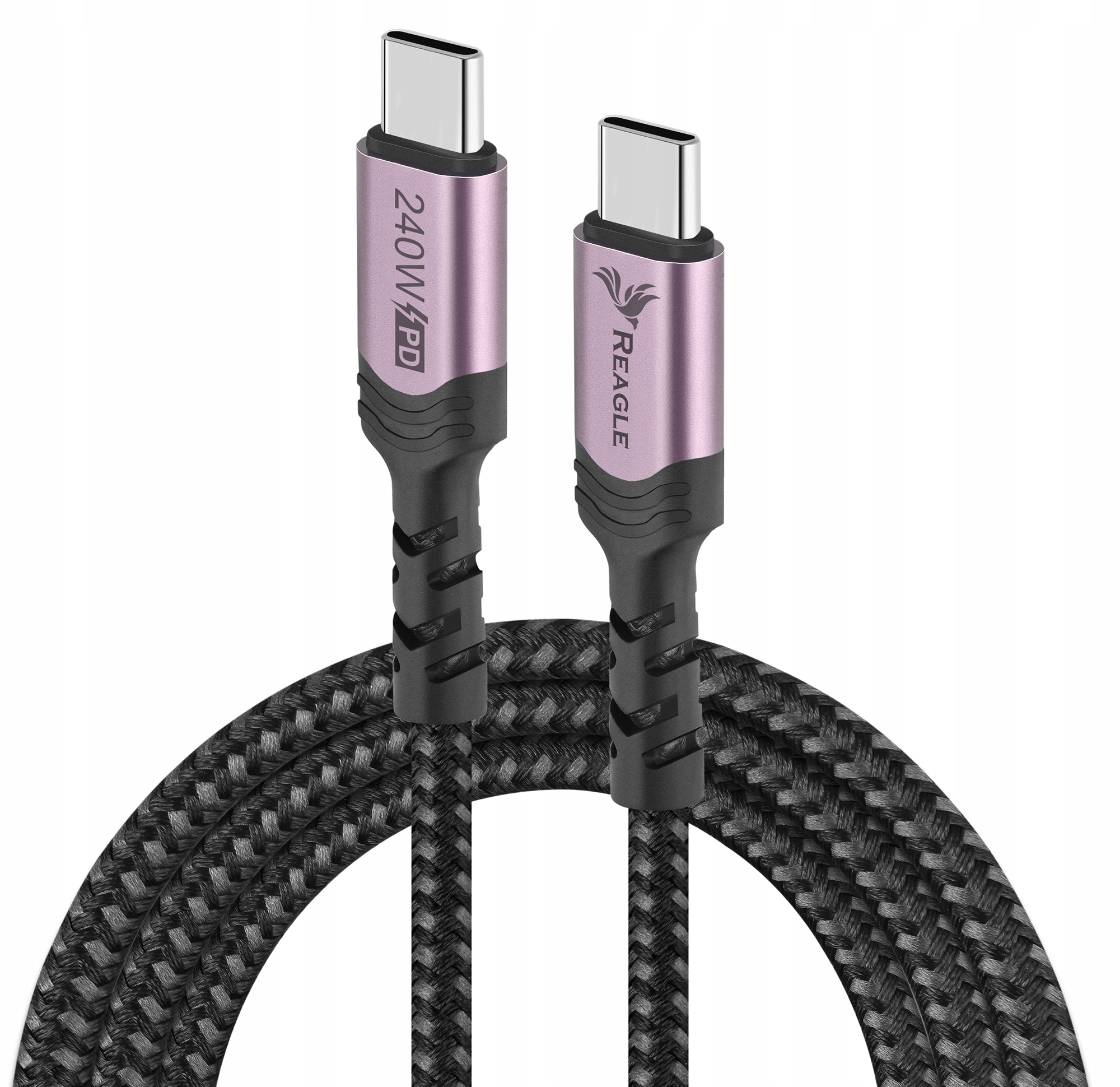 Kabel USB C - 5M PD 240W 5A do iPhone 15 16, MacBook Pro Air – Najwyższa wydajność ładowania