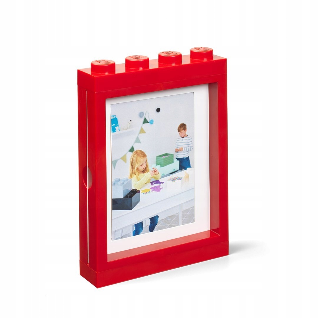 LEGO Ramka na zdjęcia Czerwona 41131730 – Oryginalny element dekoracyjny