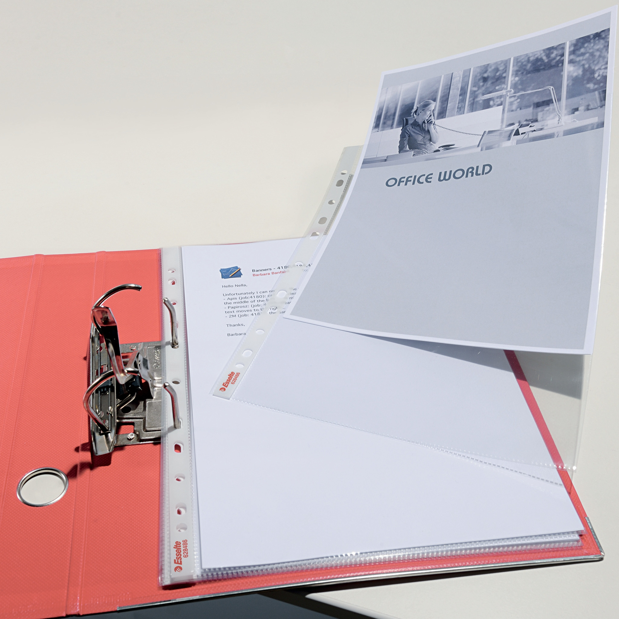 Uniwersalna listwa do segregatorów – Pasuje do większości modeli