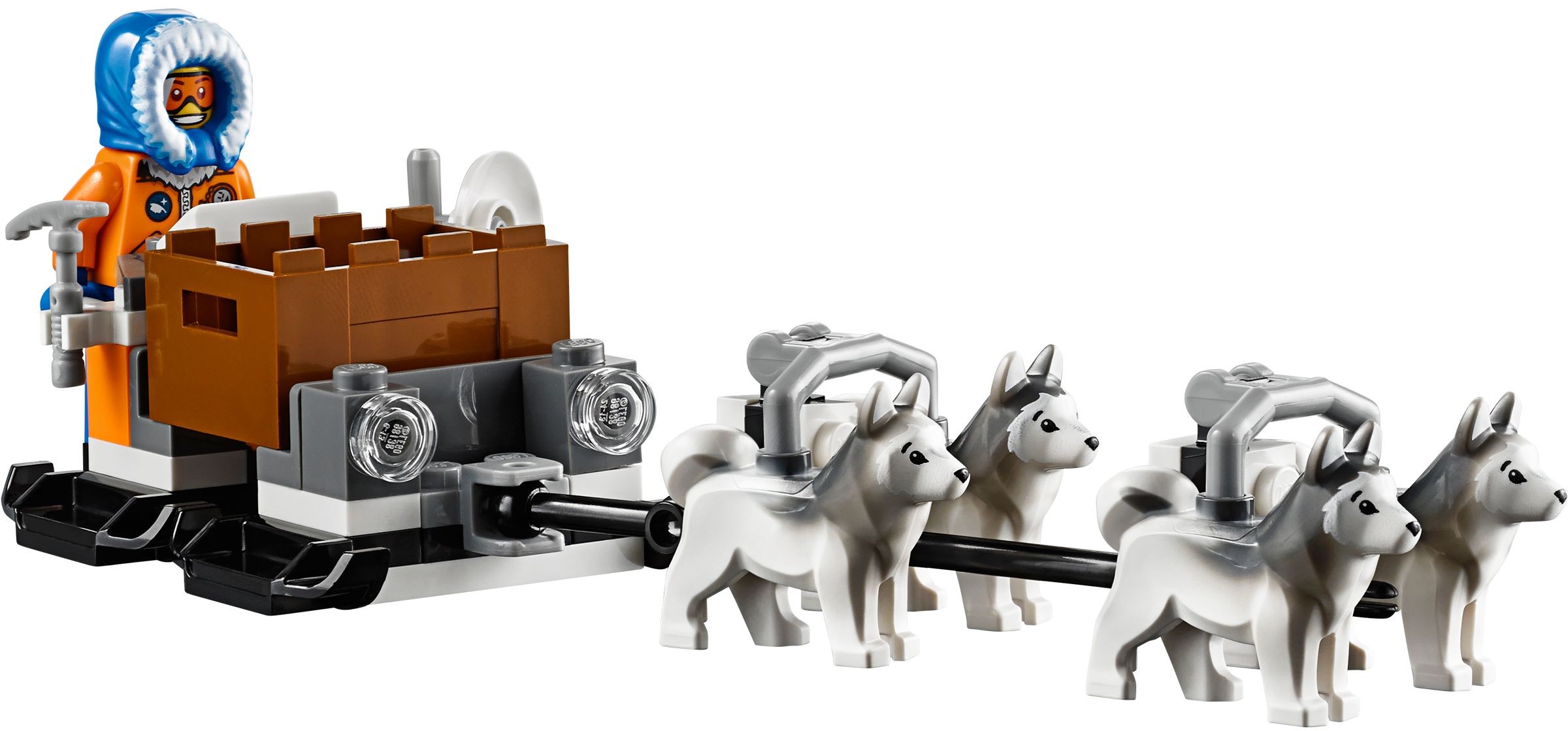 Zestaw minifigurek – 7 postaci do zabawy w arktycznych warunkach