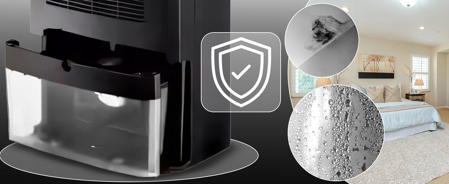 Osuszacz powietrza Retoo – Skuteczny pochłaniacz wilgoci 2200ml