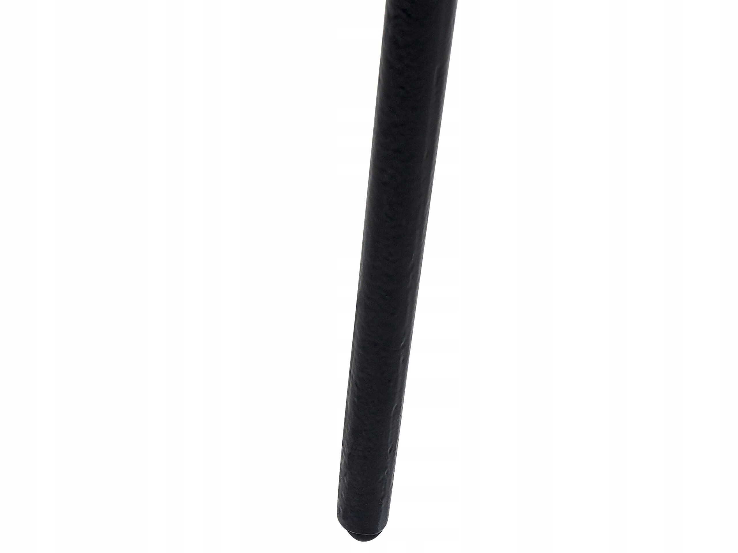 Smukłe czarne nogi – Stabilność i nowoczesny design