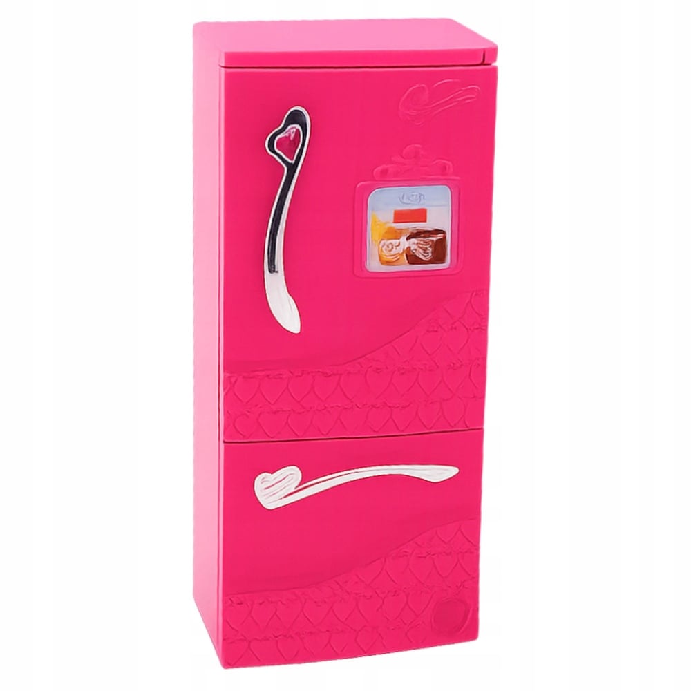 Kreatywne scenki kulinarne z otwieranym piekarnikiem i lodówką