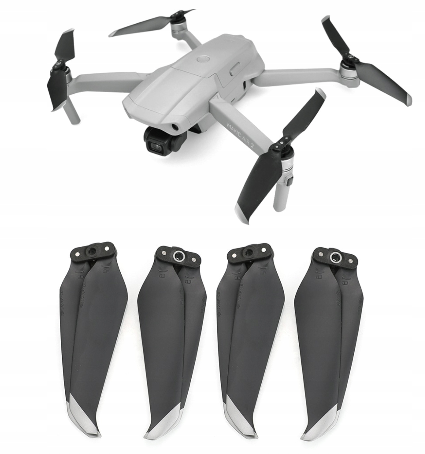 Proste mocowanie – Szybka wymiana śmigieł