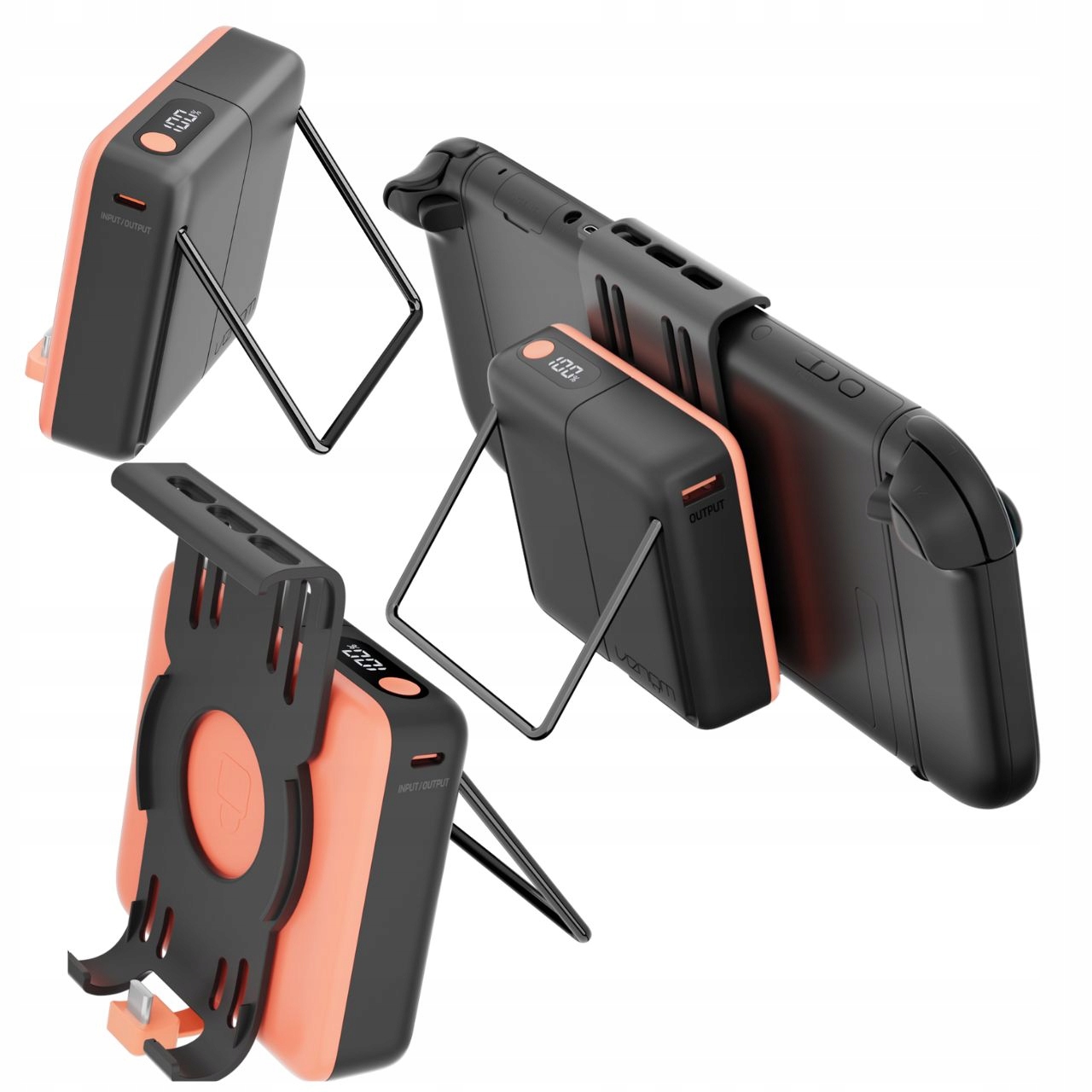 Powerbank 20000mAh Charger Kickstand do Switch2 – Niezawodne zasilanie dla graczy