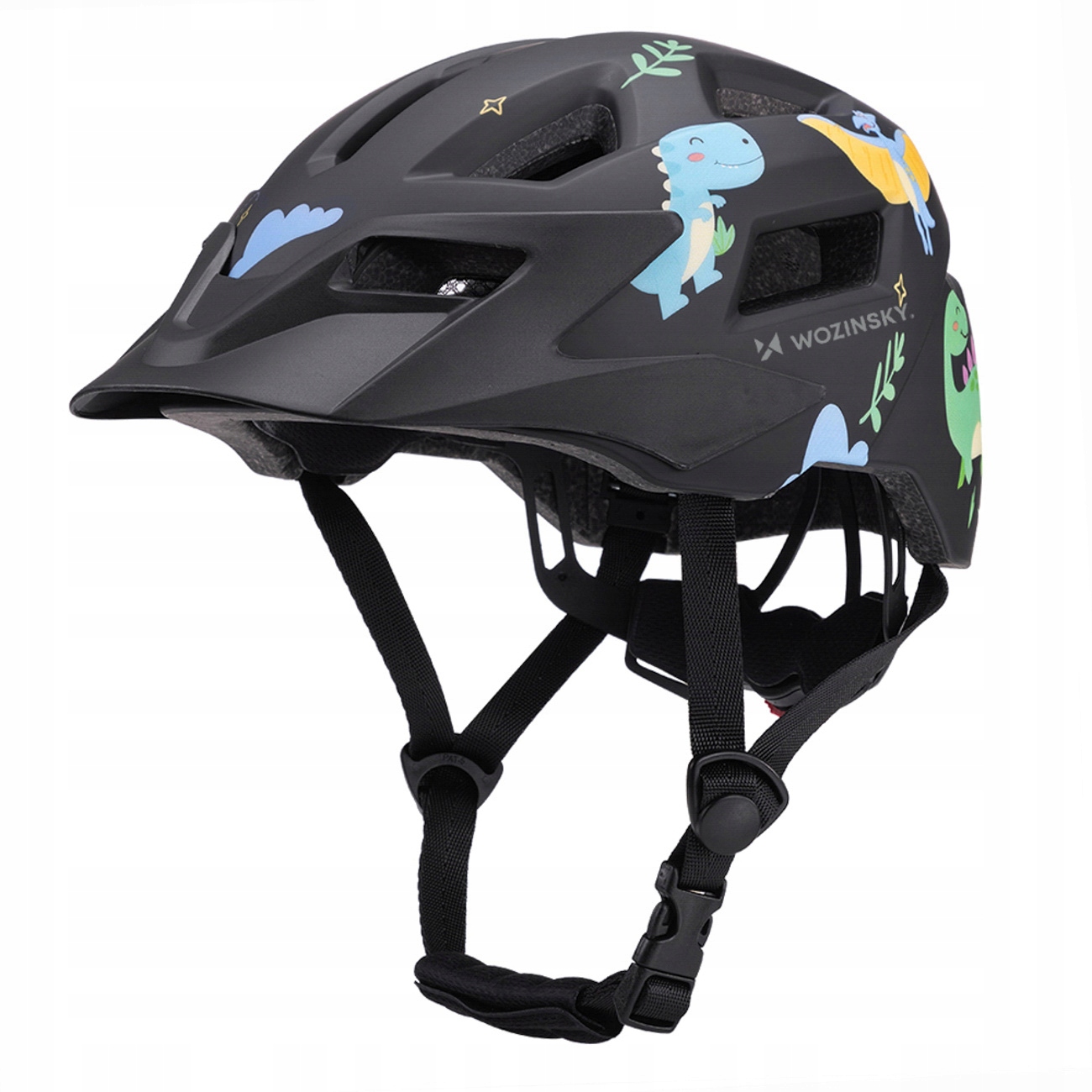 Stylowy i funkcjonalny kask rowerowy dla dzieci