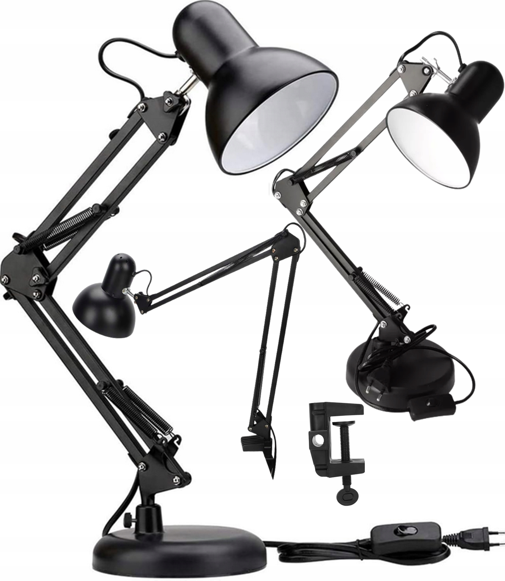 Lampka Biurkowa Szkolna Regulowana Kreślarska – Idealne oświetlenie do nauki i pracy