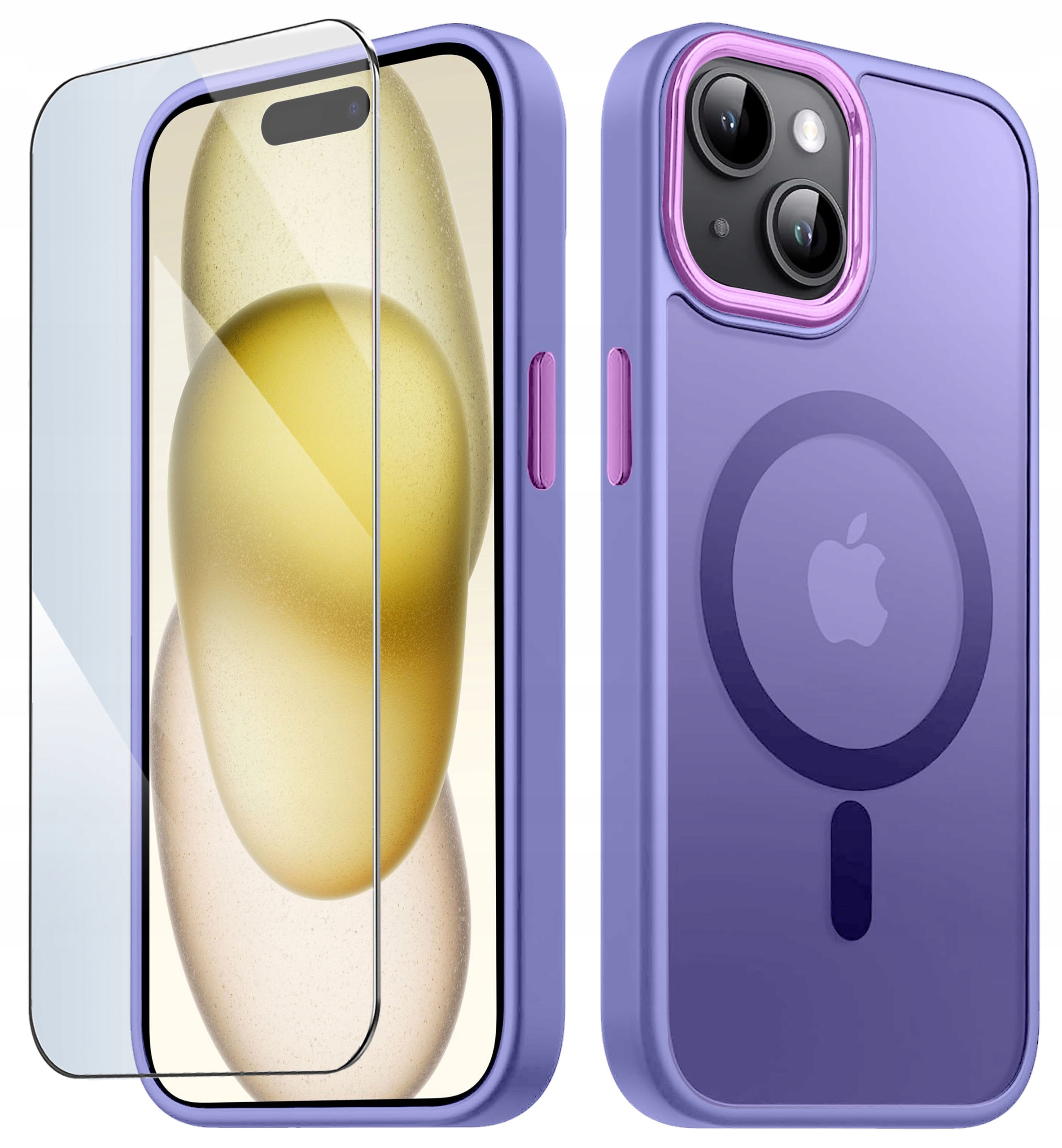 Etui Do iPhone 15 Plus Do MagSafe Matowe Matt Case – Ochrona i styl w jednym