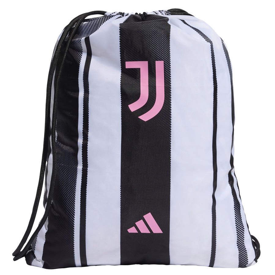 Worek na buty adidas Juve Home biało-czarny JM8112 – Idealny wybór dla fanów piłki nożnej