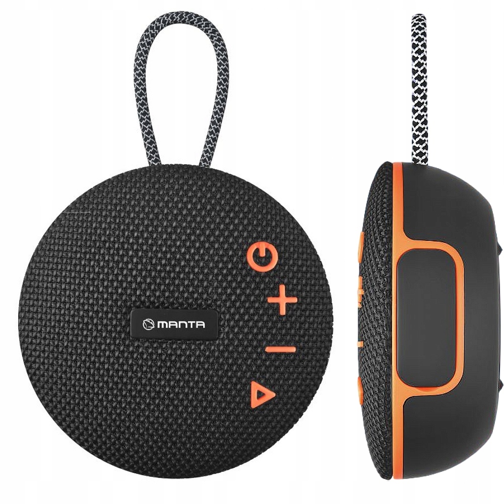 Głośnik przenośny bezprzewodowy Bluetooth Manta SPK02GO – Mały, lekki i wytrzymały