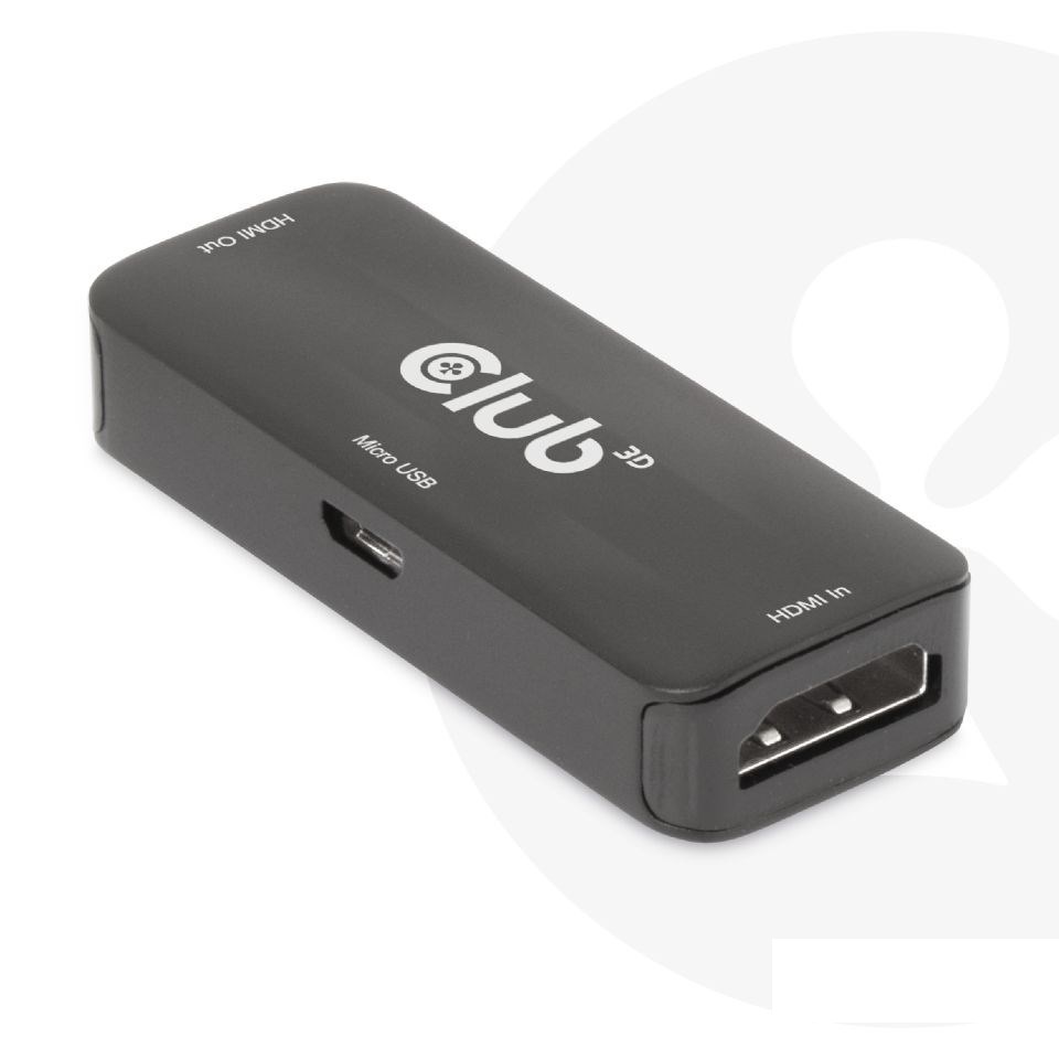 Adapter Club3D Active HDMI 4K60Hz (F/F) – Doskonałe rozwiązanie do przedłużania sygnału