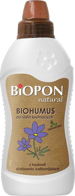 Biohumus do roślin kwitnących Biopon 0,5L Biohumus do roślin kwitnących Biopon 0,5L