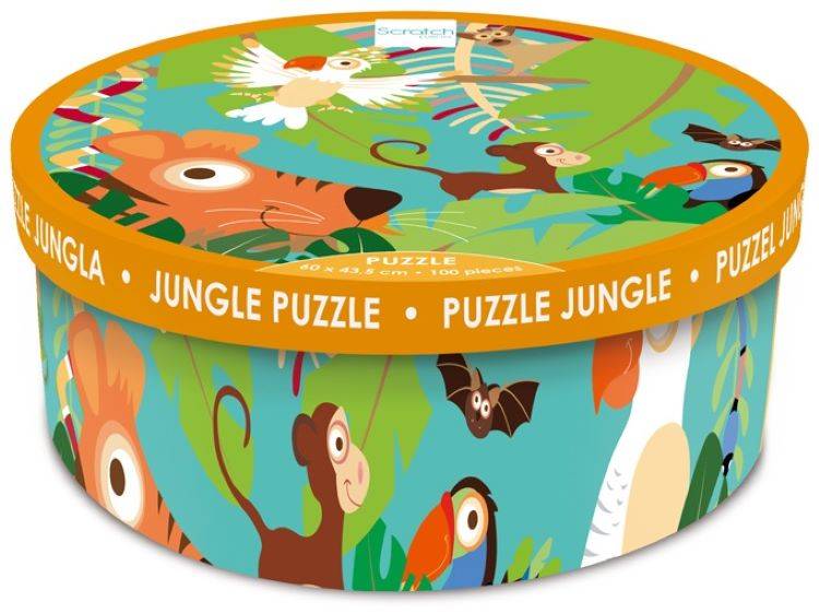 Puzzle Dżungla 100 elementów – Rozwijająca zabawa dla dzieci