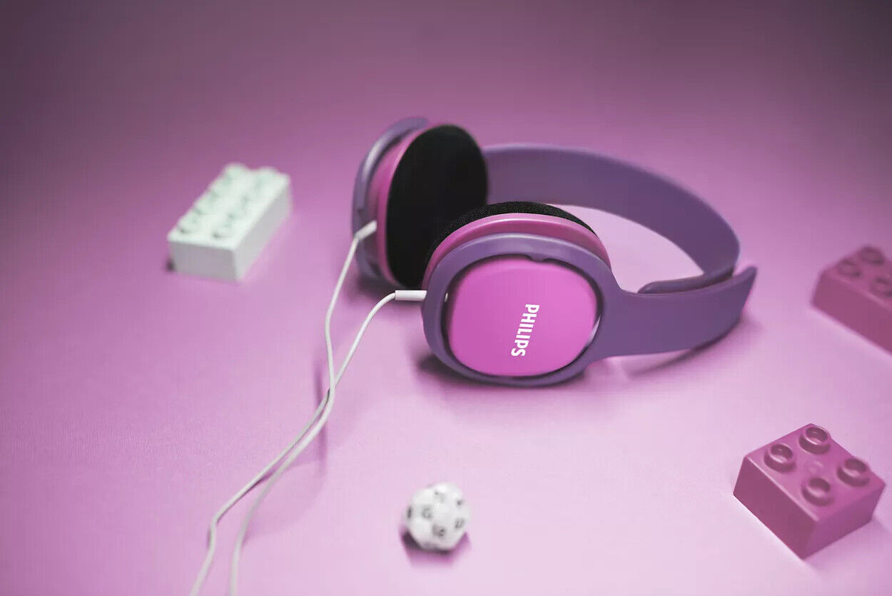 Słuchawki nauszne Philips SHK2000 Różowe – Idealny wybór dla dzieci