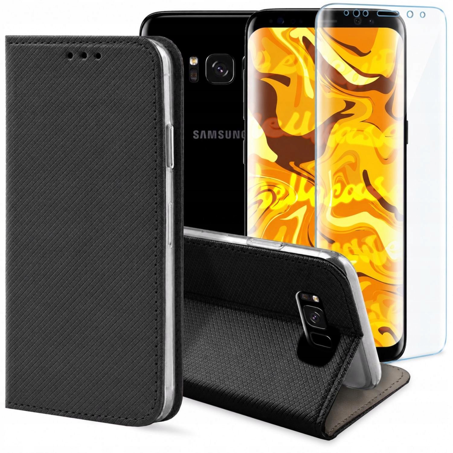 Etui z Klapką Do Samsung Galaxy S8 Plus – Elegancja i Ochrona w Jednym