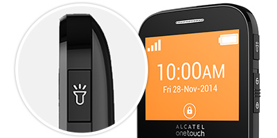 Alcatel 20.04C z latarką