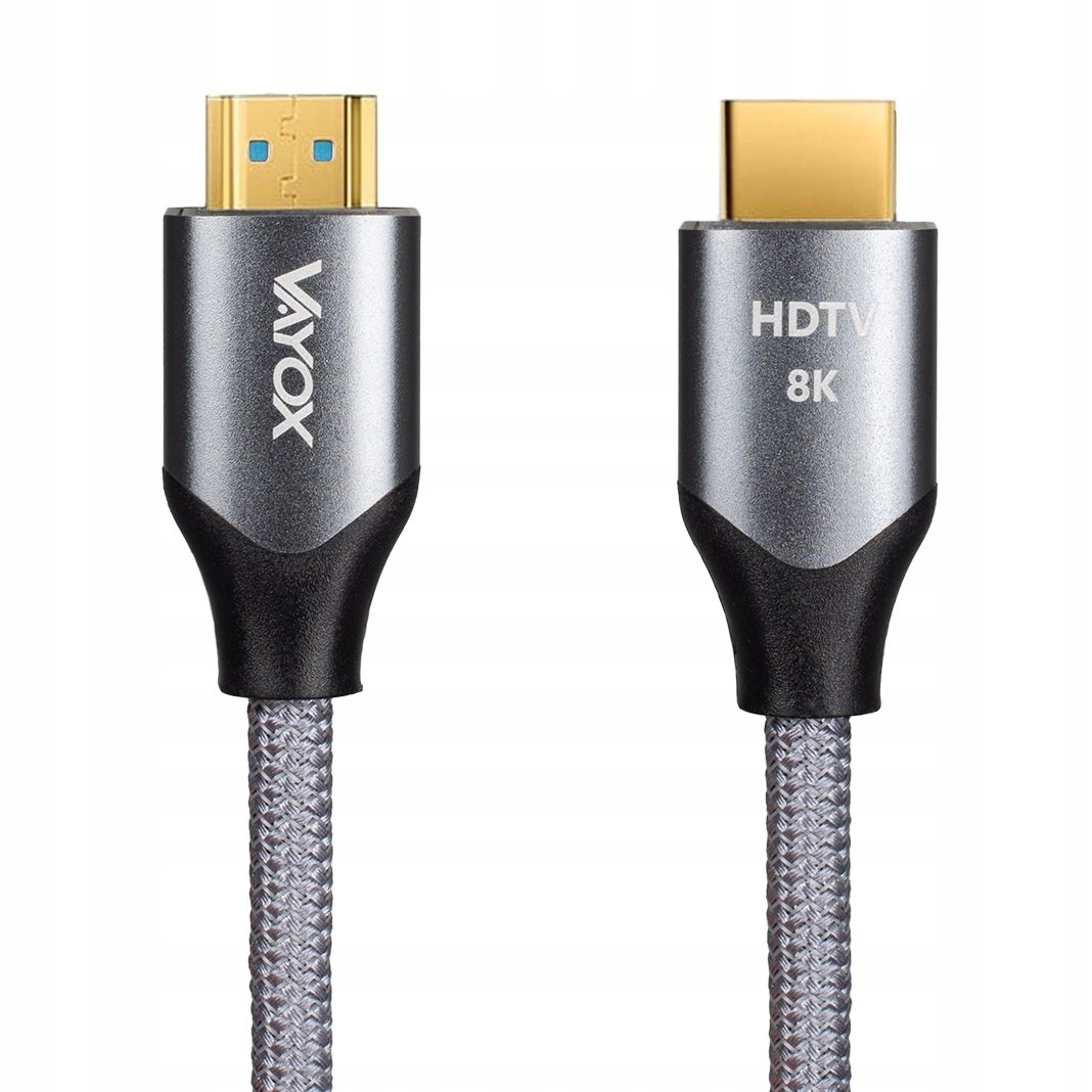 Kabel HDMI 8K 3m VA0329-3 Vayox – Doskonałe połączenie dla Twojego sprzętu