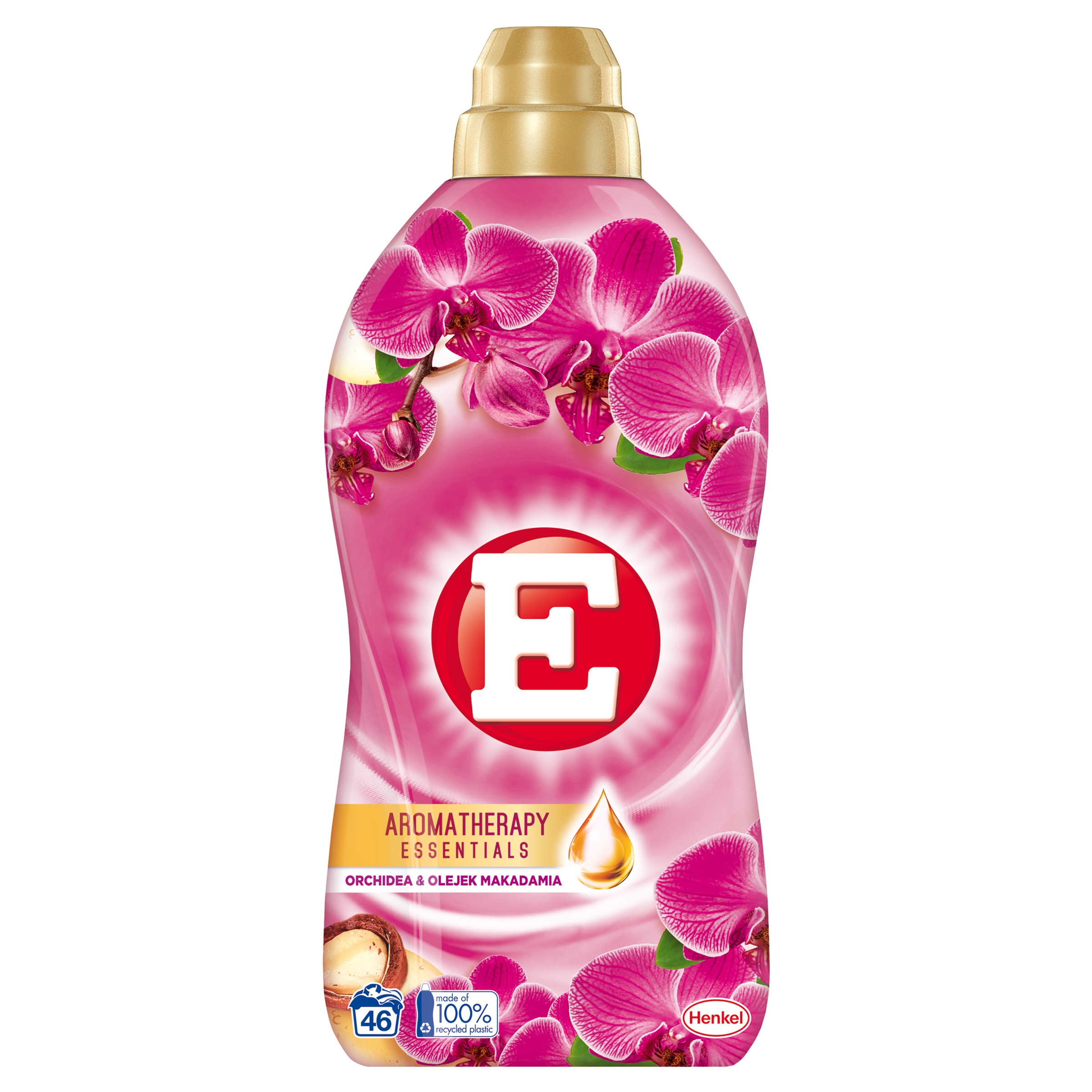 E Płyn do Płukania Tkanin Orchidea & Olejek Makadamia – Miękkość i Długotrwały Zapach