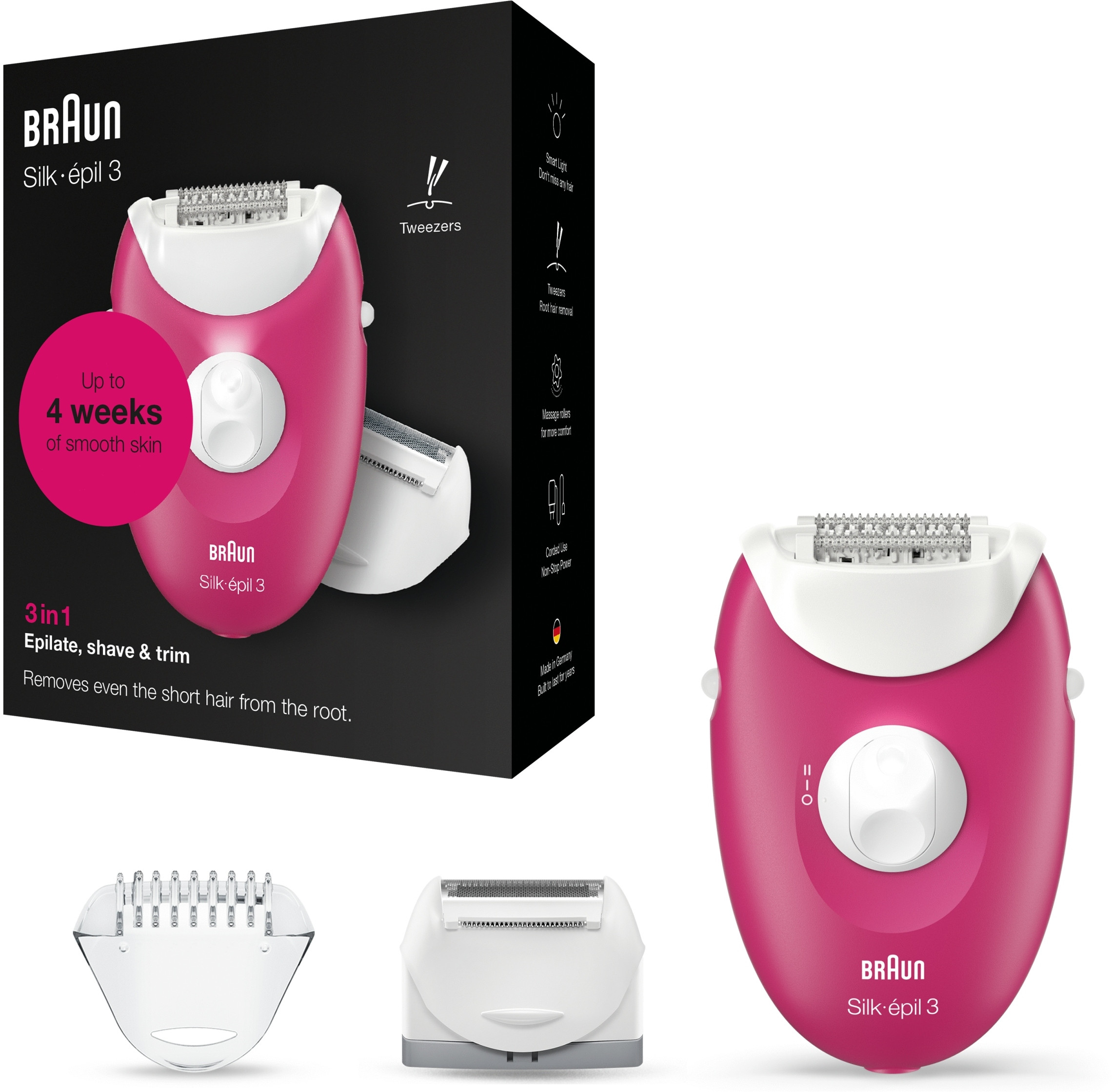 Braun Silk-épil 3-276 – Idealne rozwiązanie do depilacji dla każdego