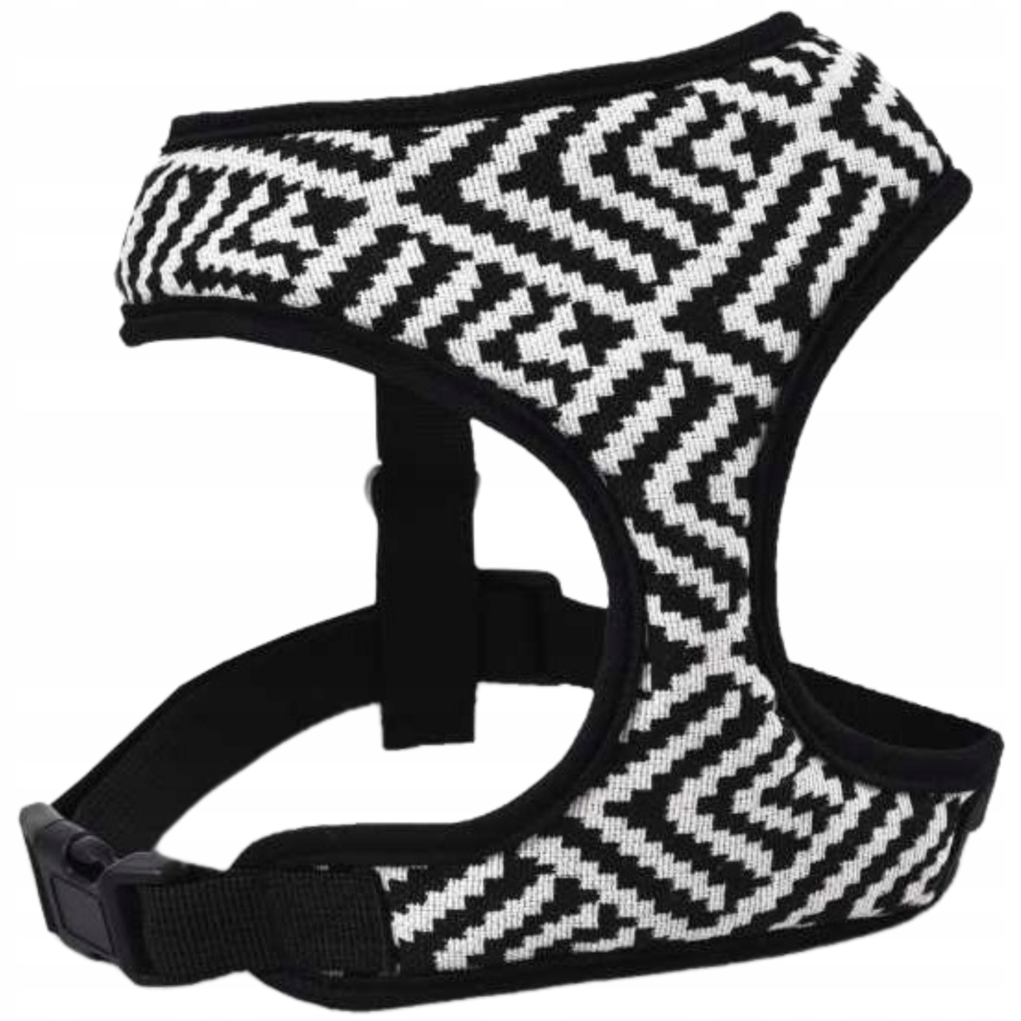 Aztecki wzór w biało-czarne paski