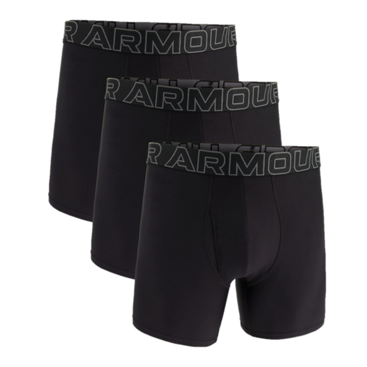 Bokserki męskie UNDER ARMOUR Czarne - 3 PAK Performance Tech L