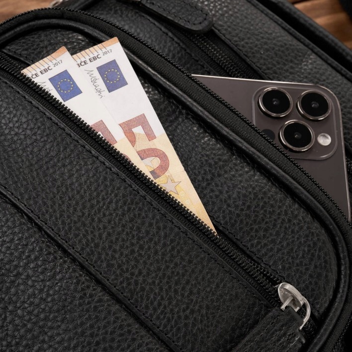 Funkcjonalność i wygoda – praktyczne kieszenie w saszetce Paolo Peruzzi