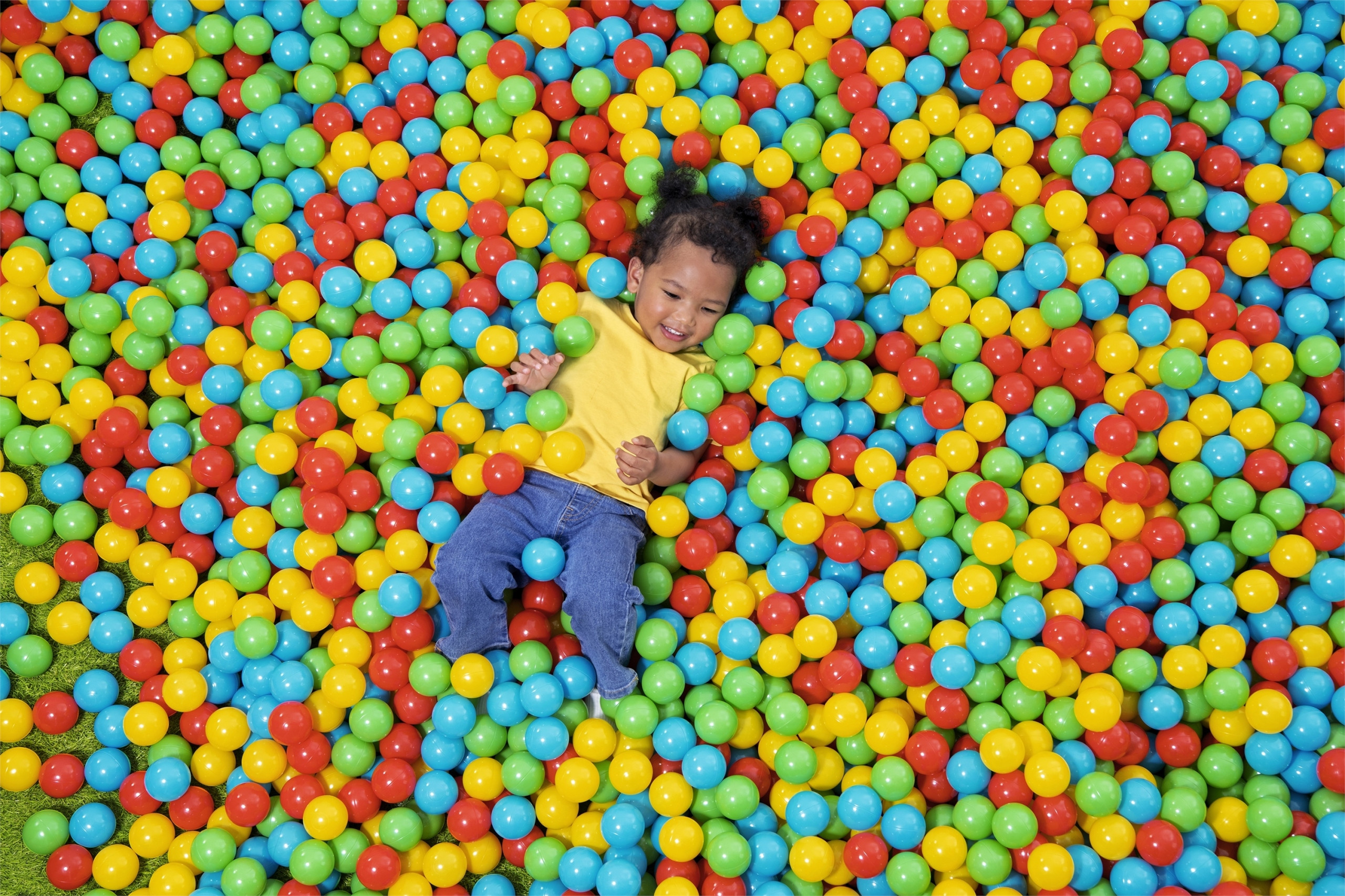 Triton Zestaw 100 Piłeczek Kulek 5,85cm do suchego basenu BESTWAY – Kolorowa zabawa dla dzieci