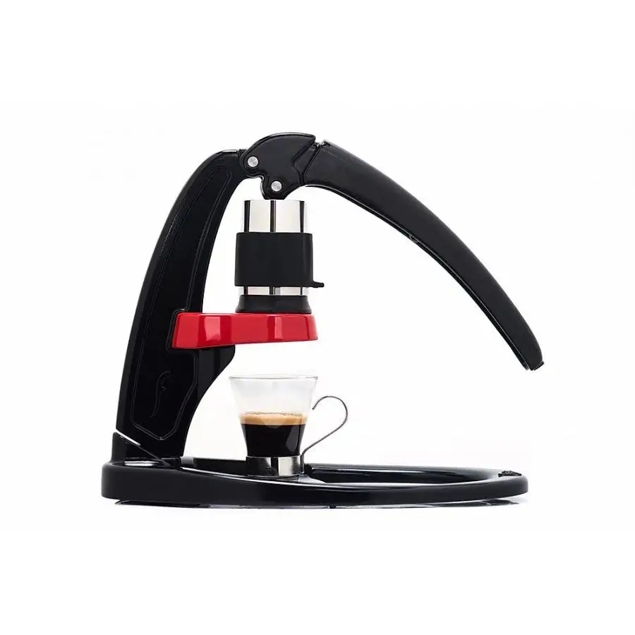Flair Classic Manual Espresso Maker - Czarny ekspres do kawy dla miłośników espresso