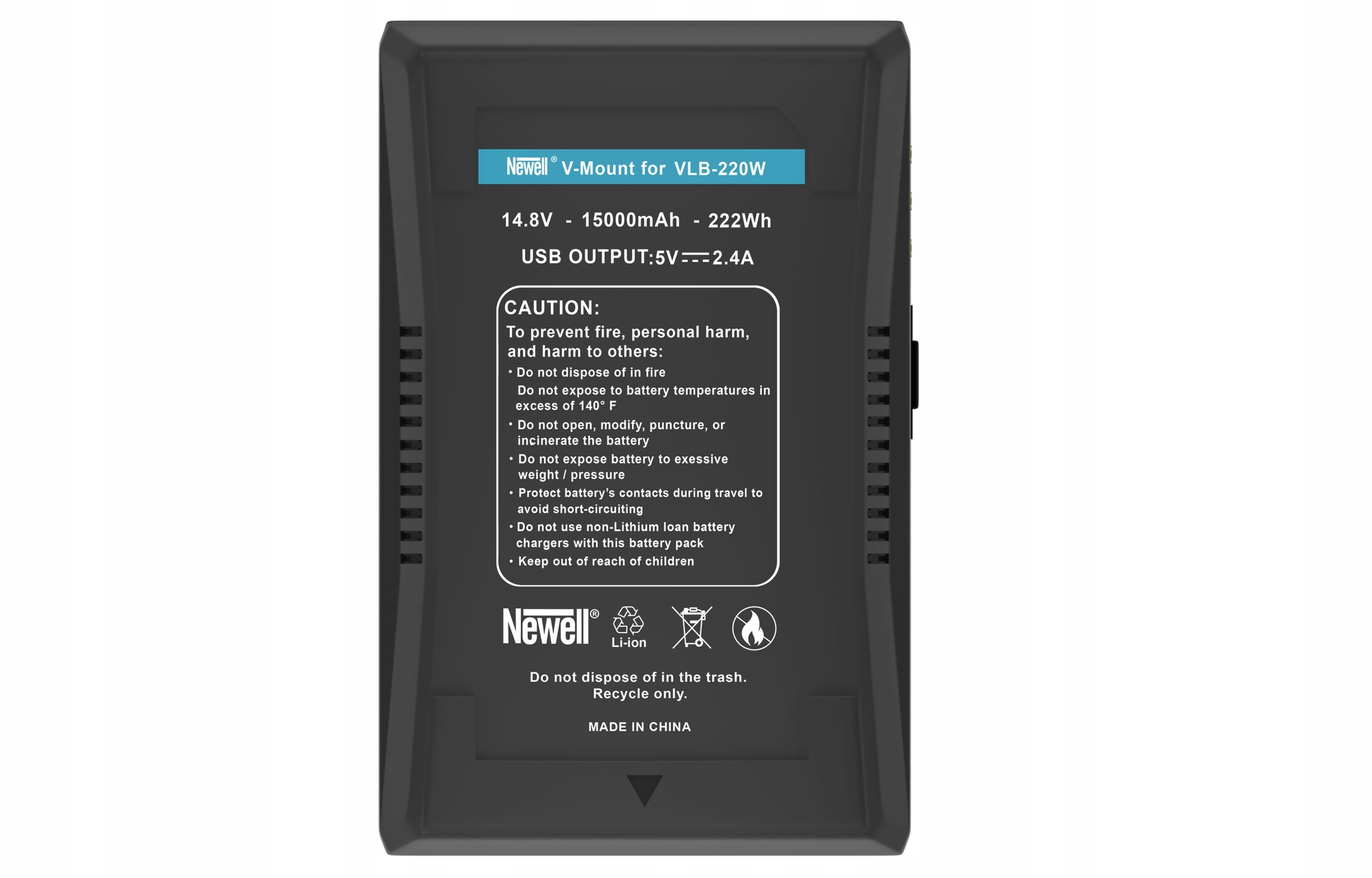 Akumulator Newell VLB-220W TES V-Mount – Niezawodne zasilanie dla profesjonalistów
