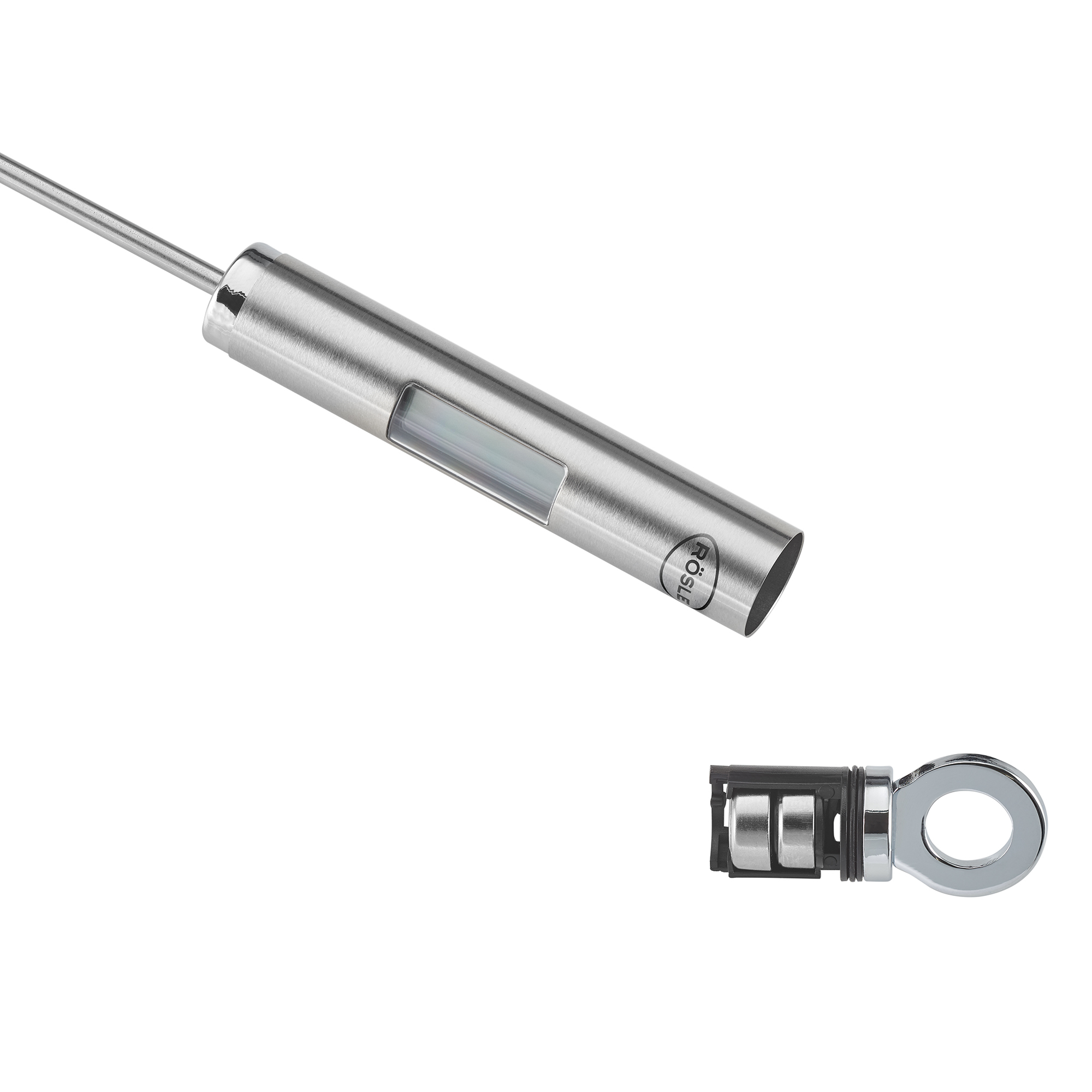 Podświetlany wyświetlacz – Wygodne odczyty w Celsjuszach i Fahrenheitach