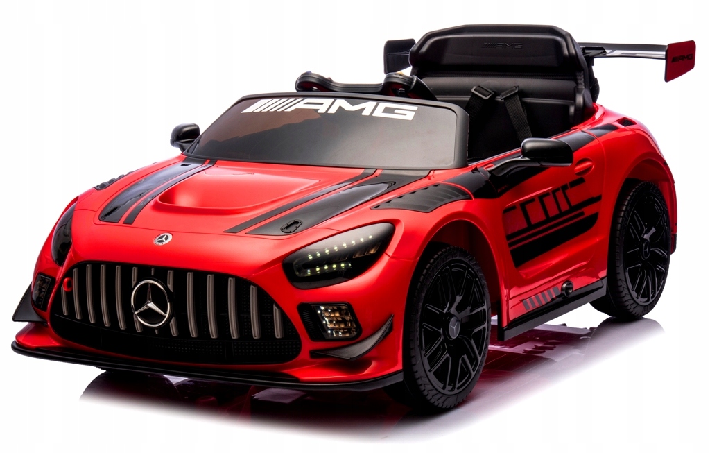 Mercedes GT3 Evo – Sportowy samochód elektryczny dla dzieci w kolorze czerwonym