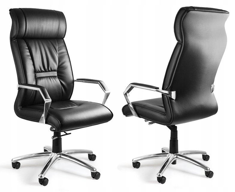 Fotel gabinetowy Celio HL CZARNY – Elegancja i komfort w biurze