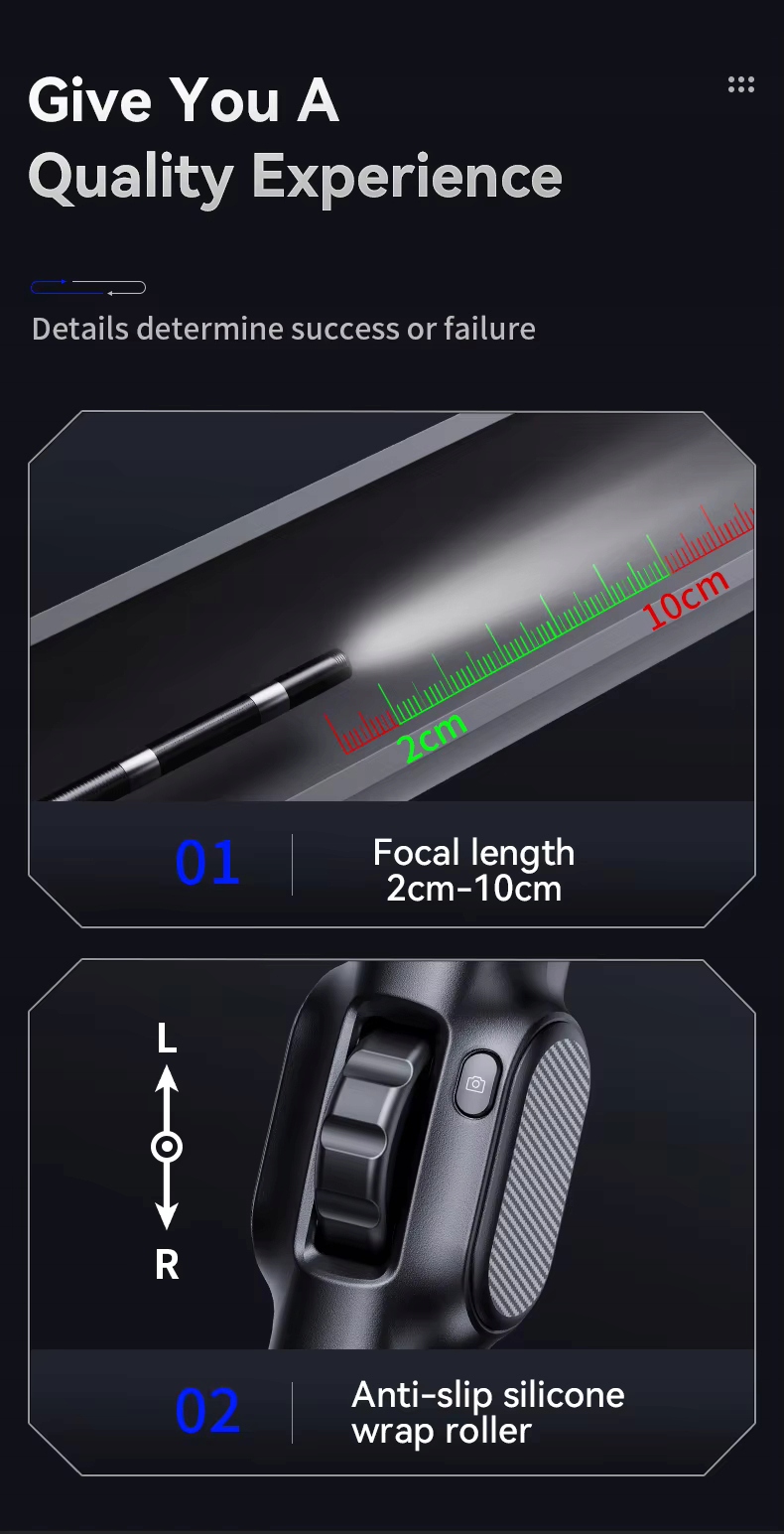 Dwukierunkowa artykulacja 360° – Pełna kontrola nad kątem widzenia