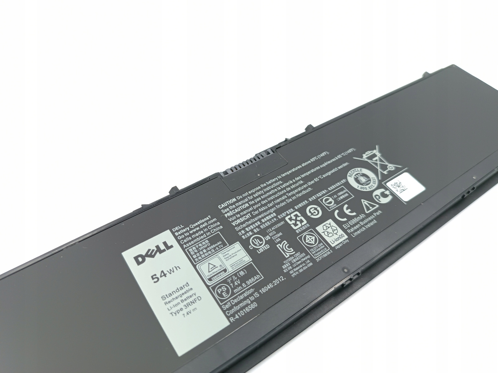 Wysoka pojemność 54Wh – Długotrwała praca bez ładowania