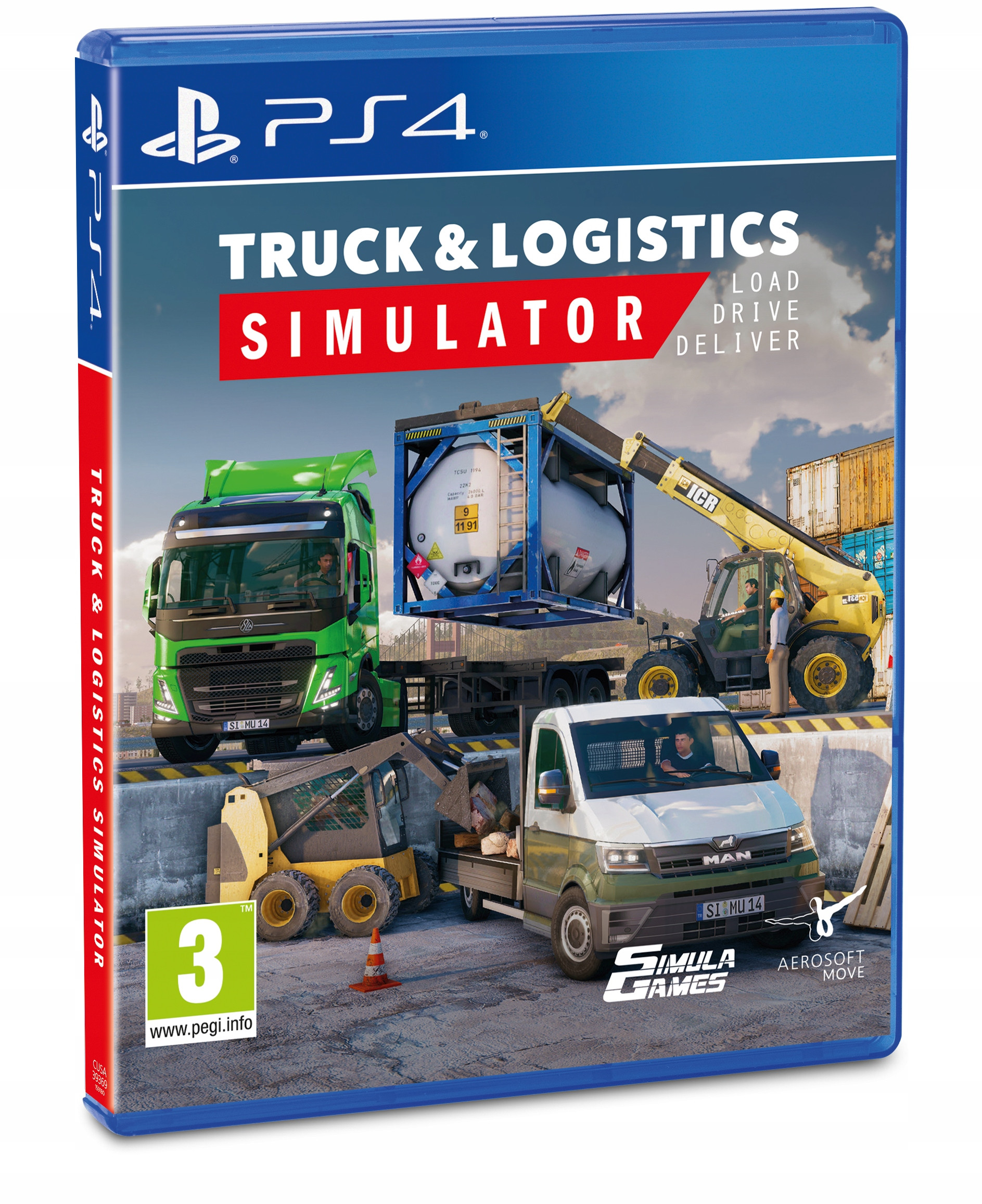 Truck and Logistics Simulator (PS4) – Przeżyj emocje w świecie logistyki