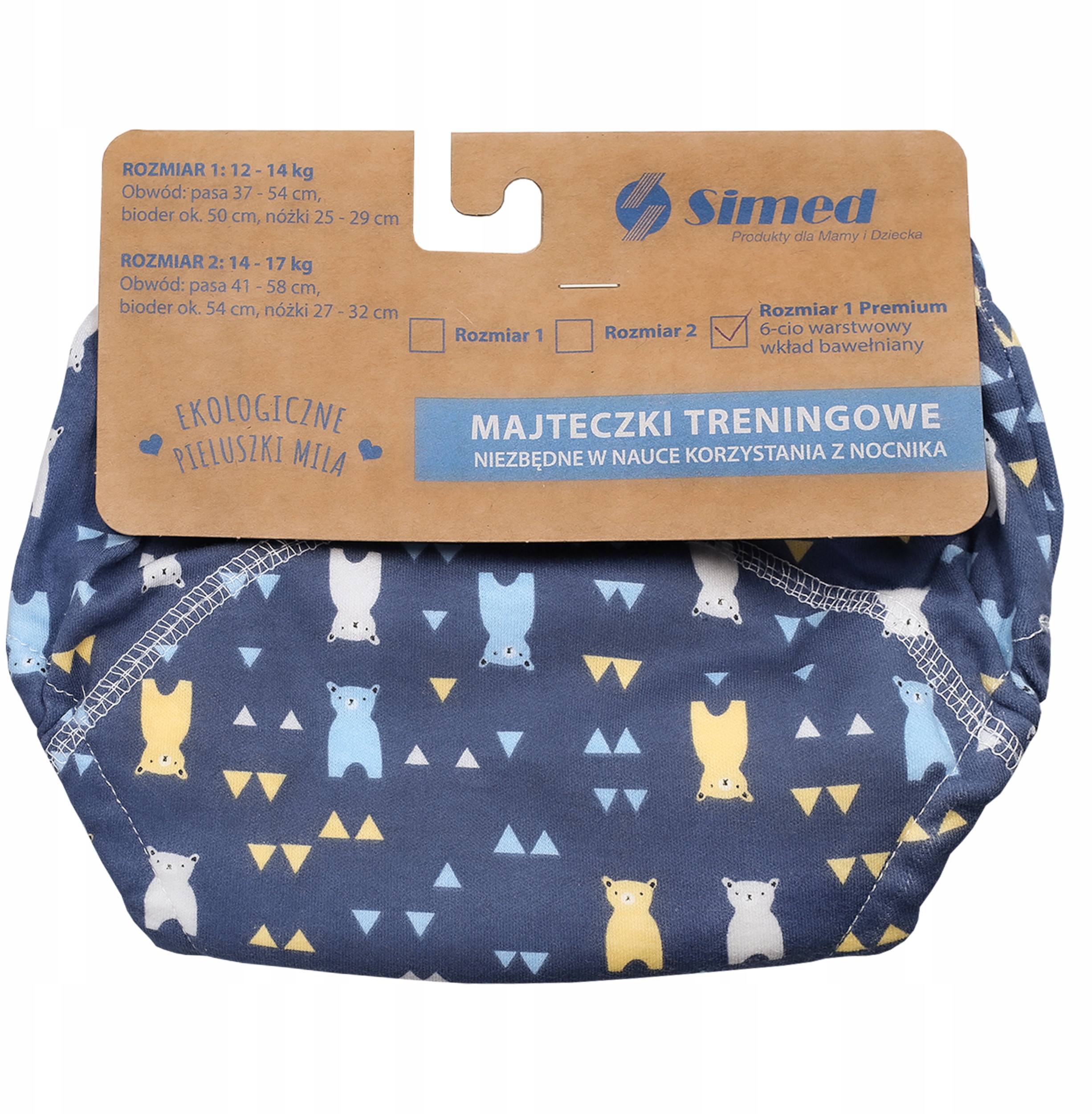 Wysoka chłonność dzięki 6-warstwowej konstrukcji